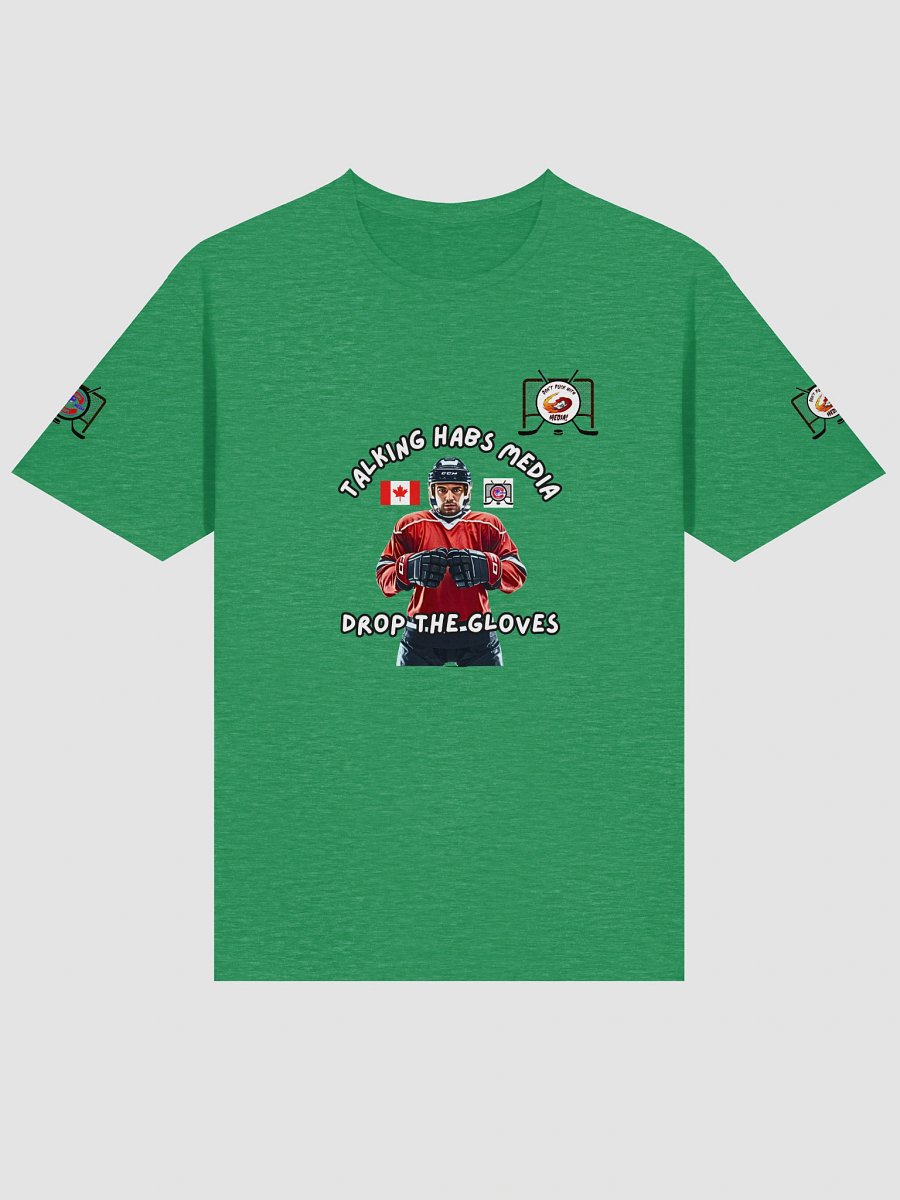 Talking Habs "Drop the Gloves" White Design T-Shirt product image (3)