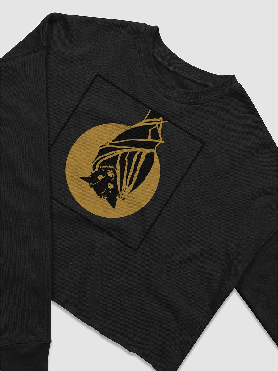 Halloween Bat Cropped Sweatshirt product image (3)