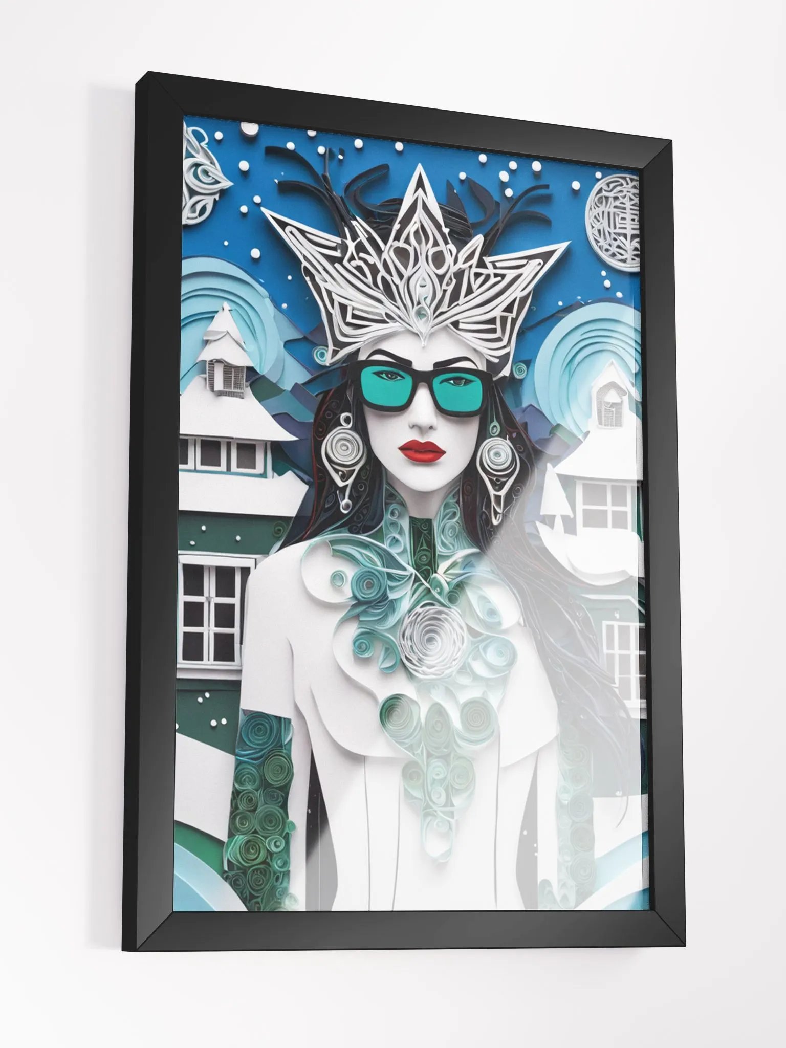 Winter Wiccan 06 - Framed Matte Poster product image (3)