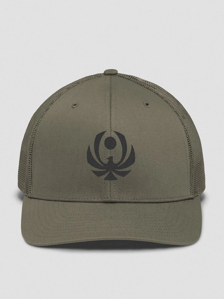 CroweGamingg Richardson Snapback Trucker Cap - Black Logo product image (1)