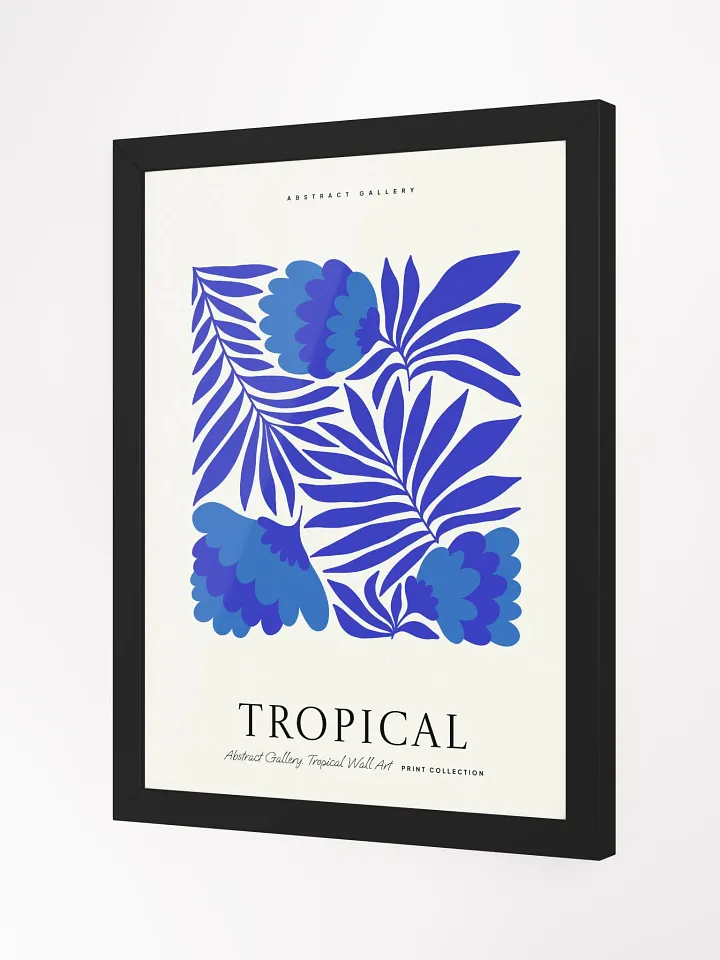 Azure Garden - Framed Poster product image (2)