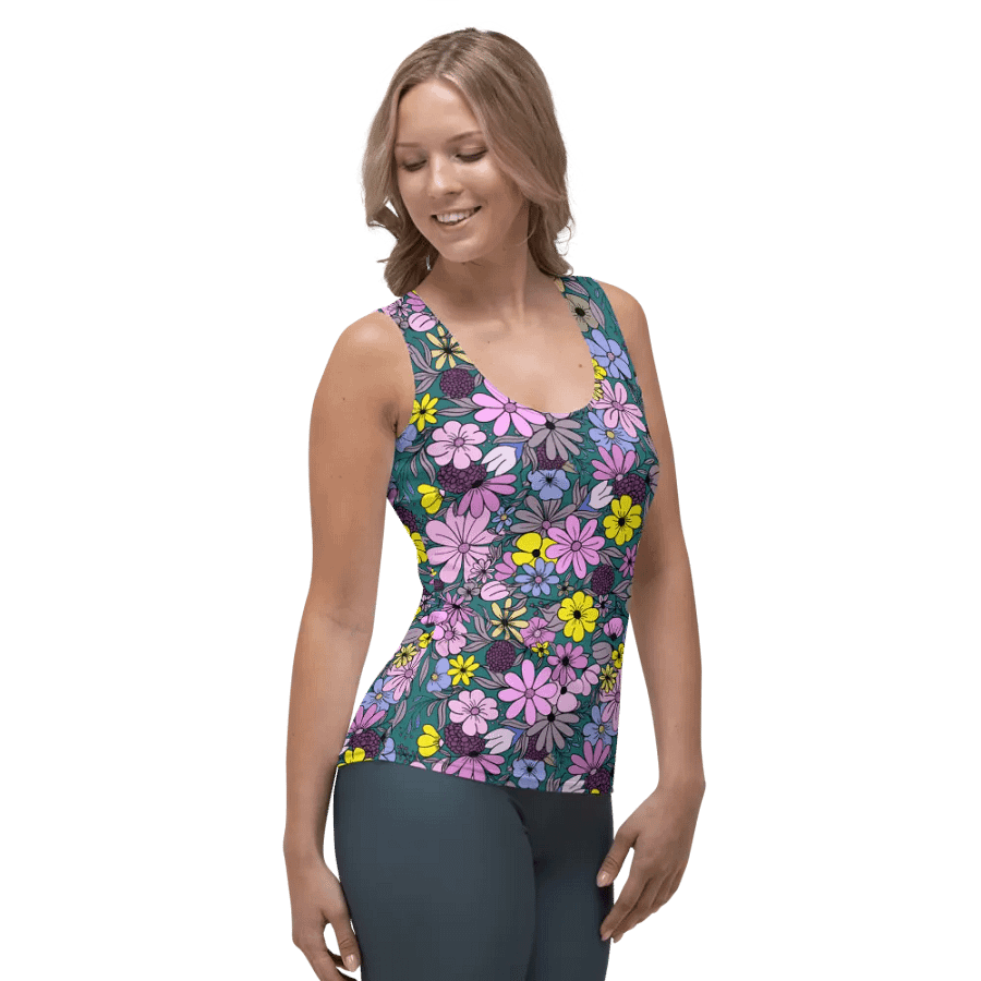 Flower Power Tank Top product image (4)