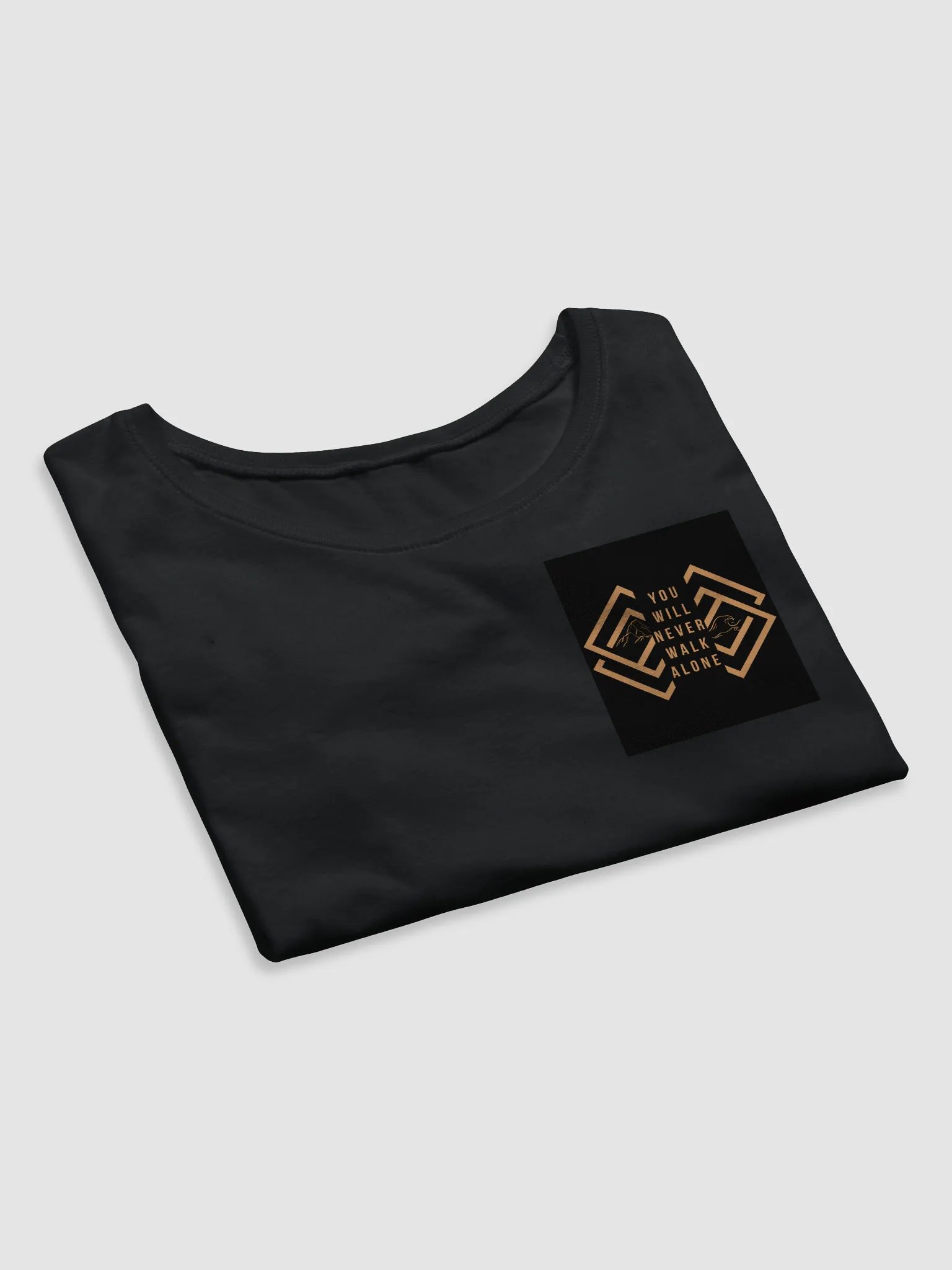You Will Never Walk Alone Women's Crop Tee product image (10)