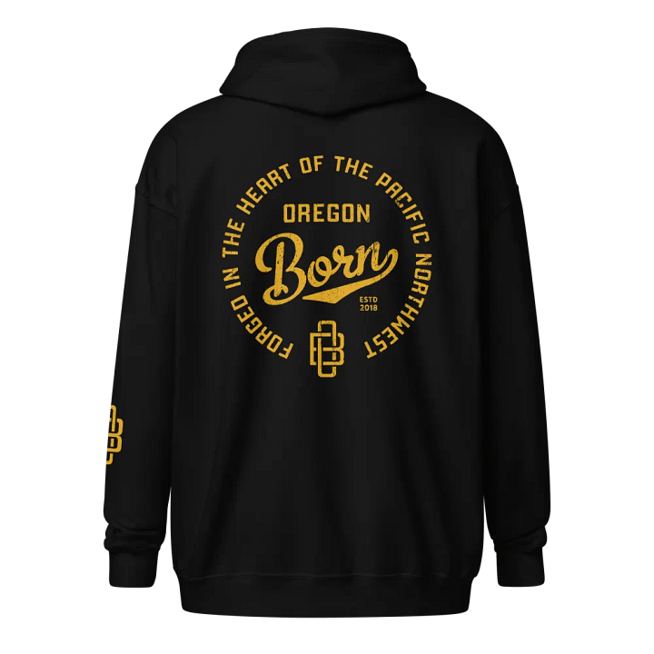 Oregon Born Forged Zip Hoodie product image (2)