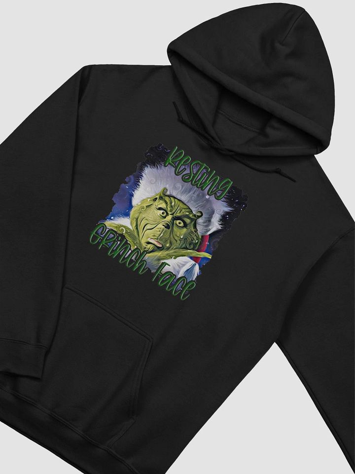 Resting Grinch Face Hoodie product image (2)