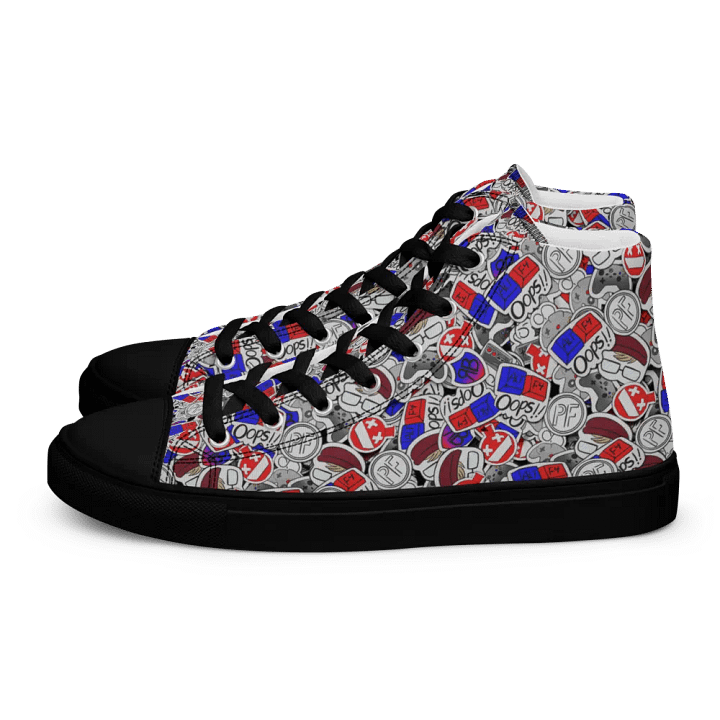 Sticker-Bomb Men's Hi-Tops product image (1)