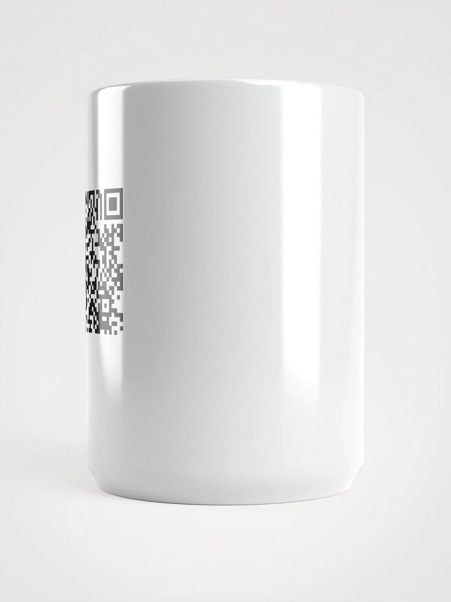 2025 Extra Life- Scan & Sip: White Glossy QR Mug product image (2)