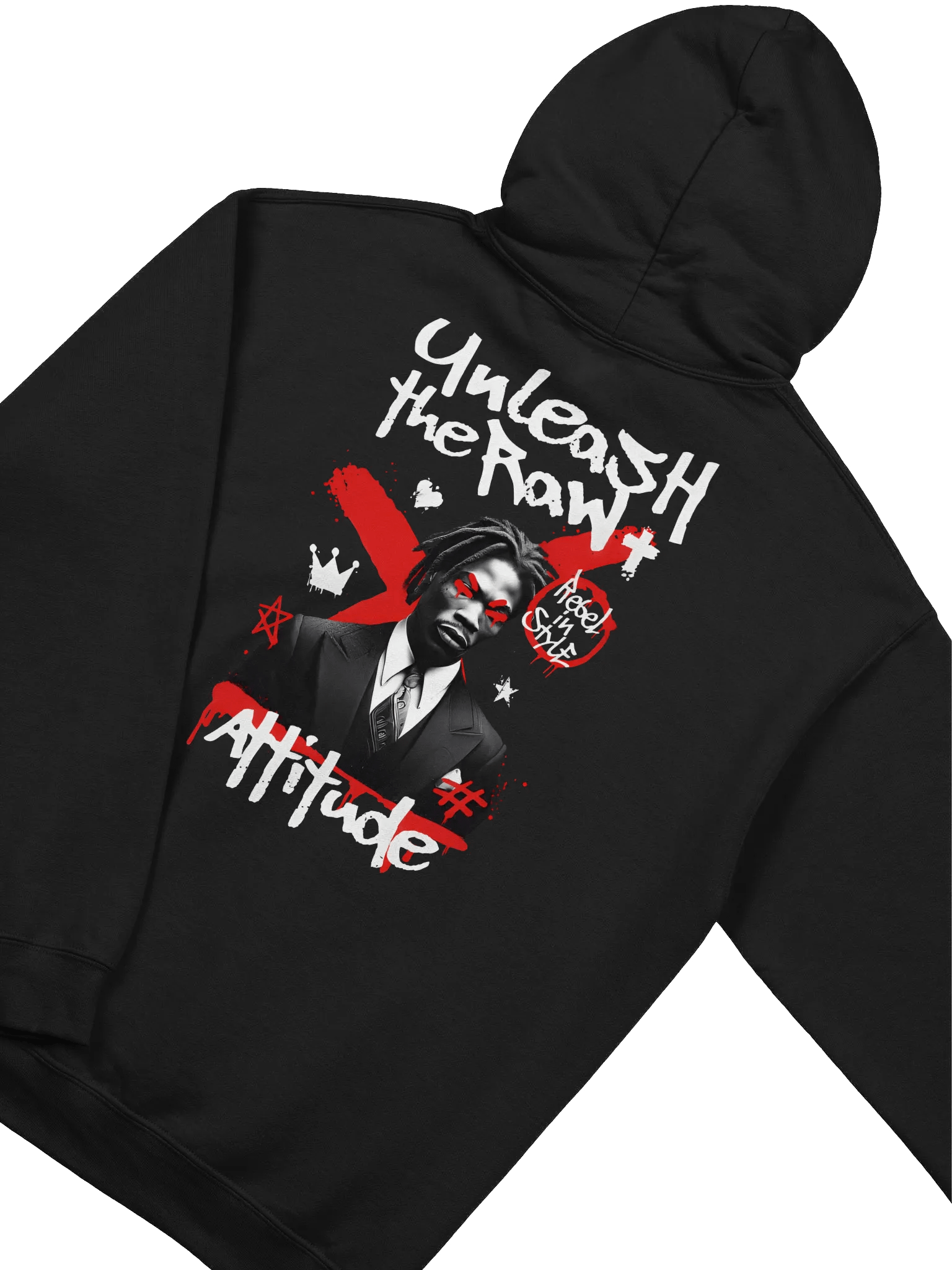 Unleash the RAW attitude - Hoodie product image (4)
