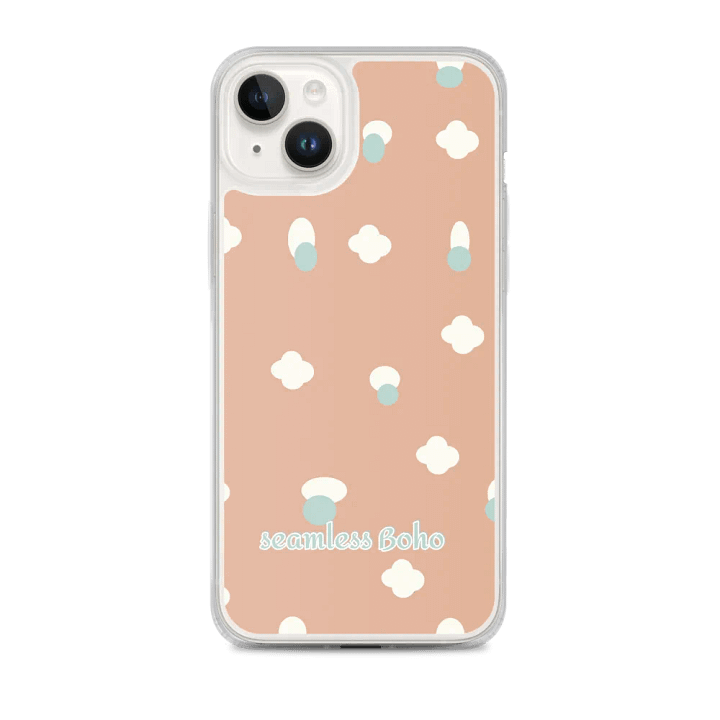 Seamless Boho iPhone® Clear Case product image (1)