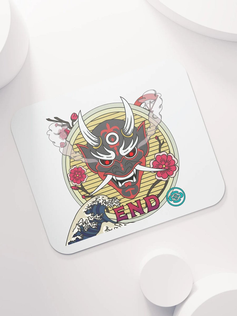 Demon Mask Zen Mouse Pad product image (7)