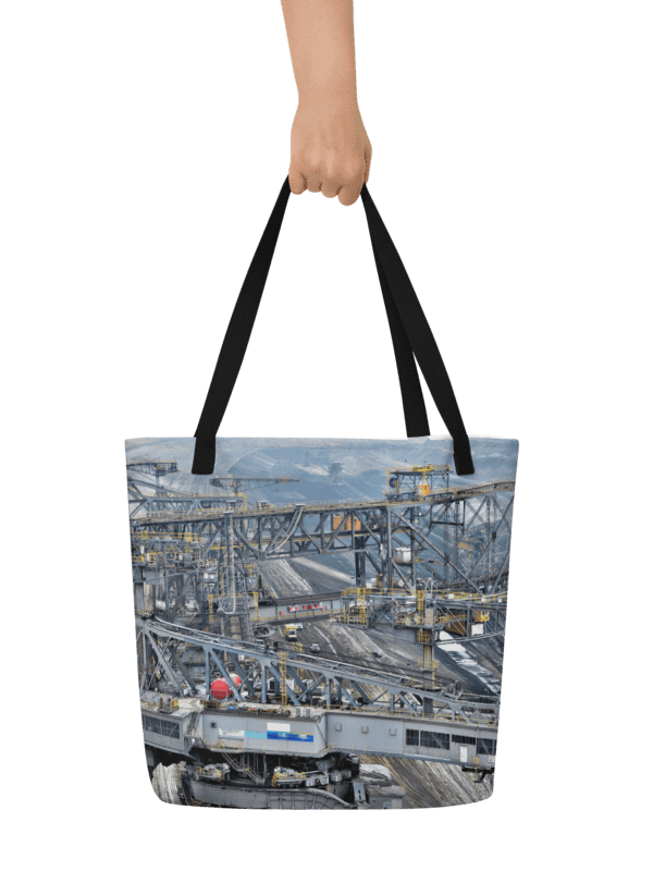 Große Tragetasche - Braunkohle Förderbrücke product image (1)