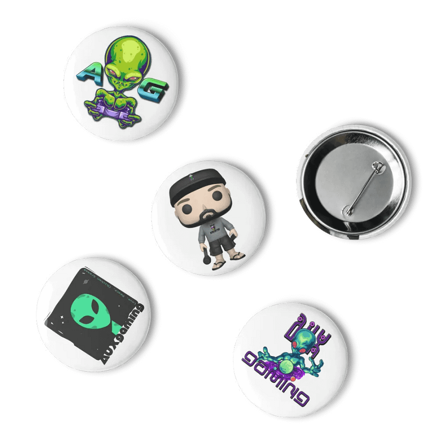 AUXgaming Alien Gamer Button Set product image (10)