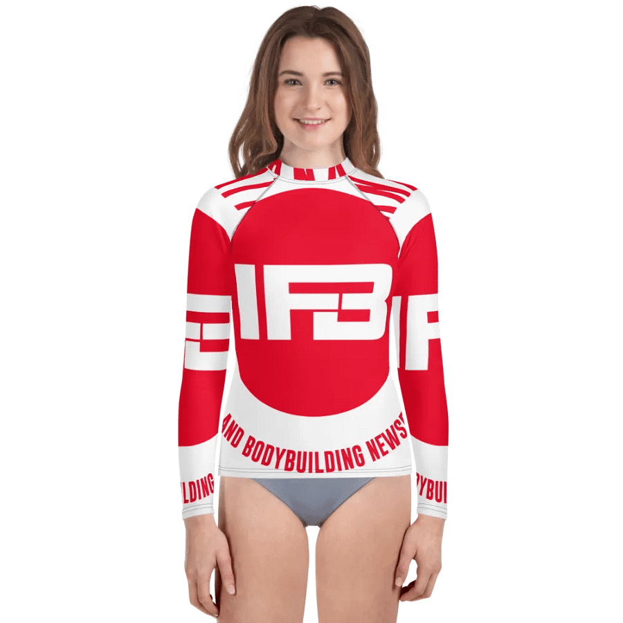 IFBNewsfeed.Org's All-Over Print Youth Rash Guard product image (2)