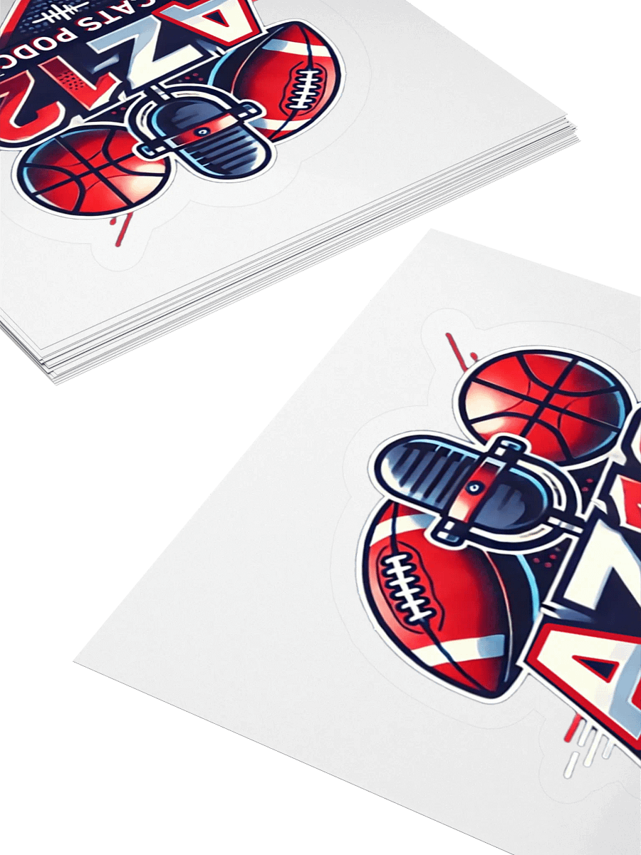 AZ12 Podcast Stickers product image (7)