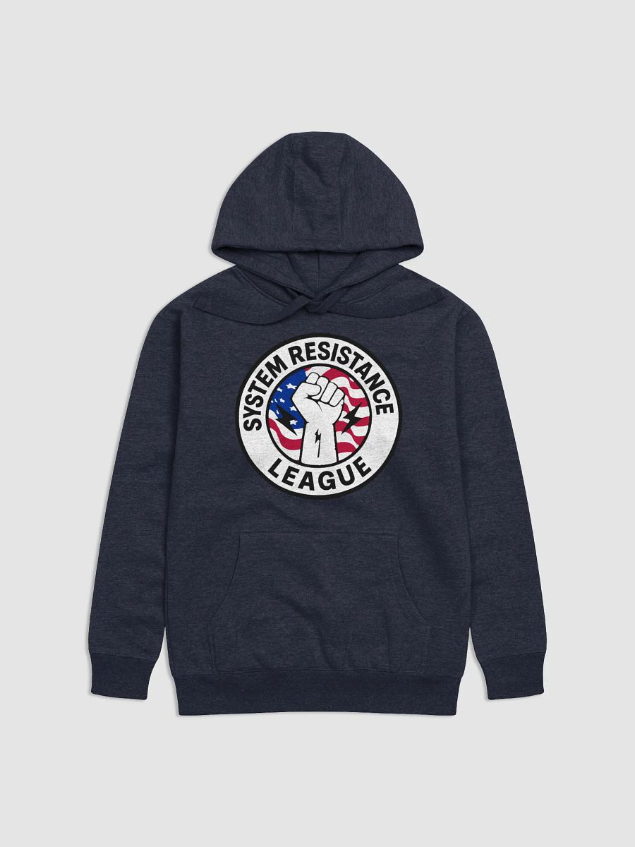 System Resistance League Emblem Cozy Cotton Blend Unisex Hoodie product image (2)