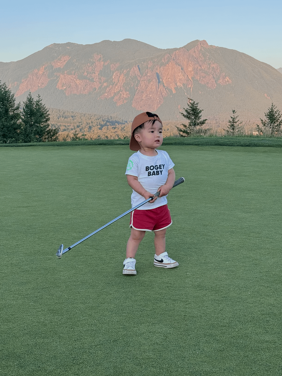 Bogey Baby Tee - White product image (5)