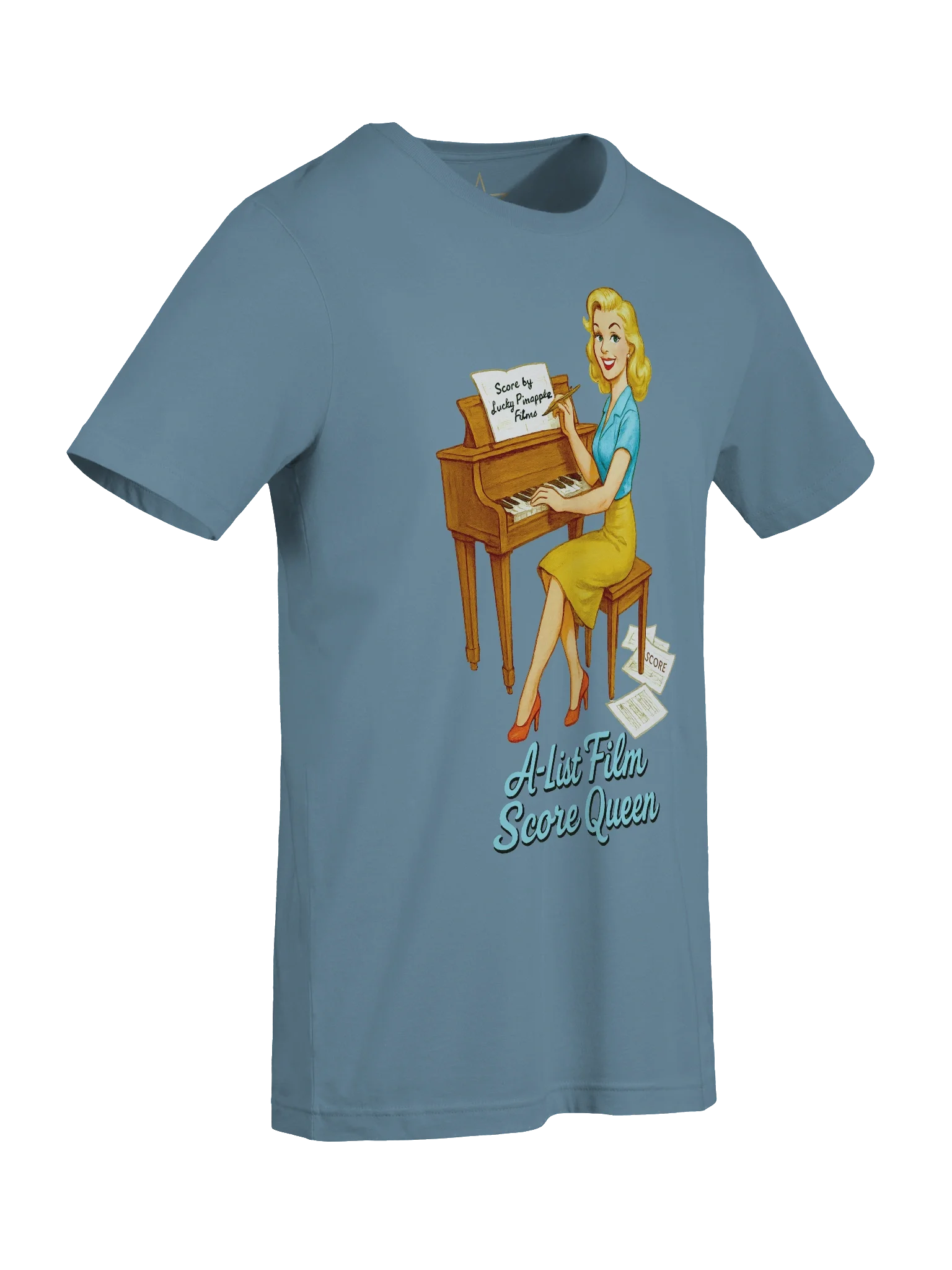 Film Score Composer Pin-up Girl 1940's Retro Concert Tee Fit Unisex T-Shirt product image (45)