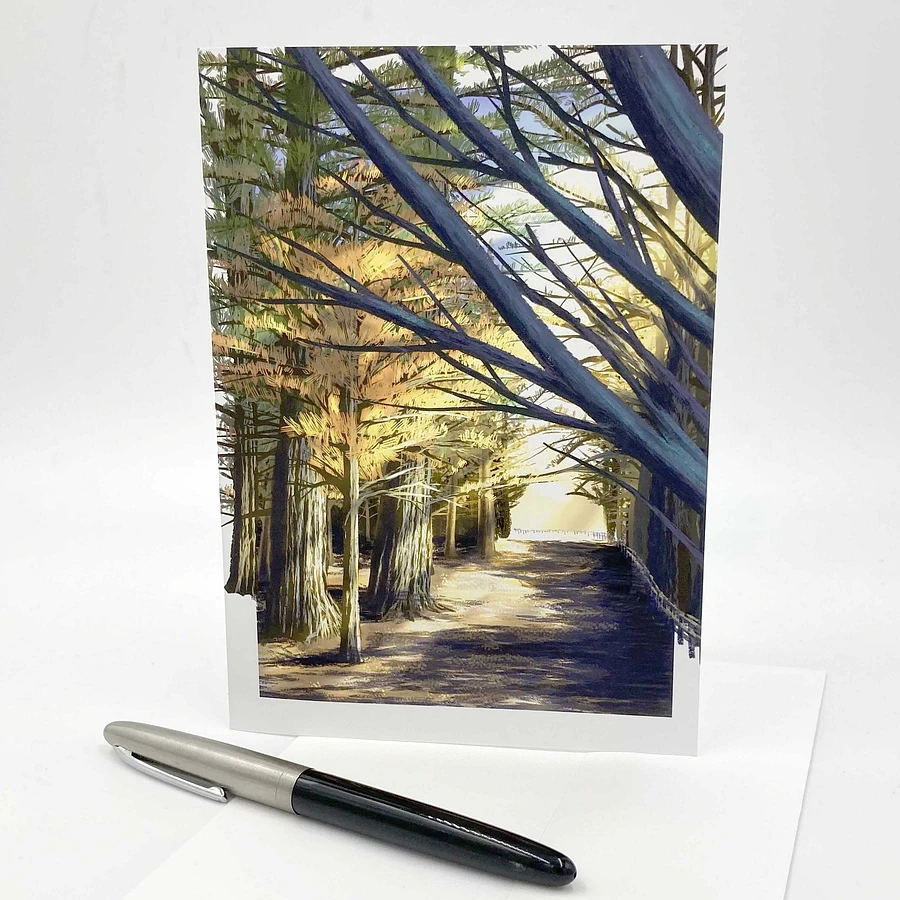 Illustrated Forest Trail Greeting Cards, 5x7