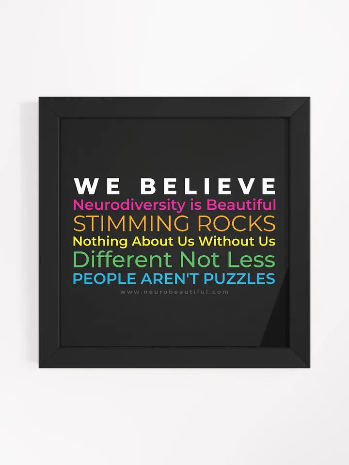 Manifesto Framed Poster product image (1)