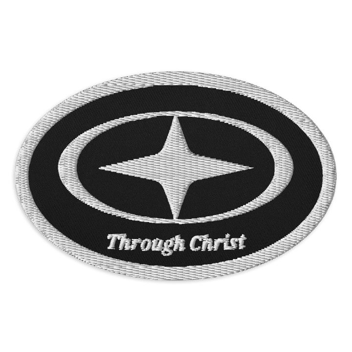 Through Christ Denim Patch product image (1)
