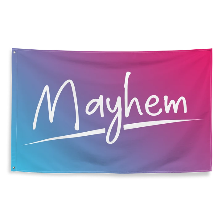 Mayhem Signature Flag product image (2)