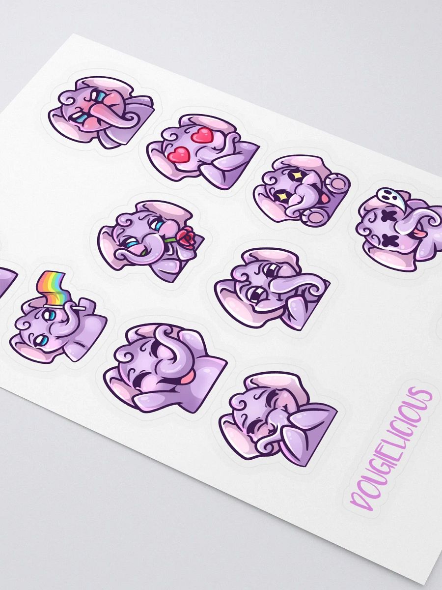 Elephant Stickers (12 pack) product image (2)