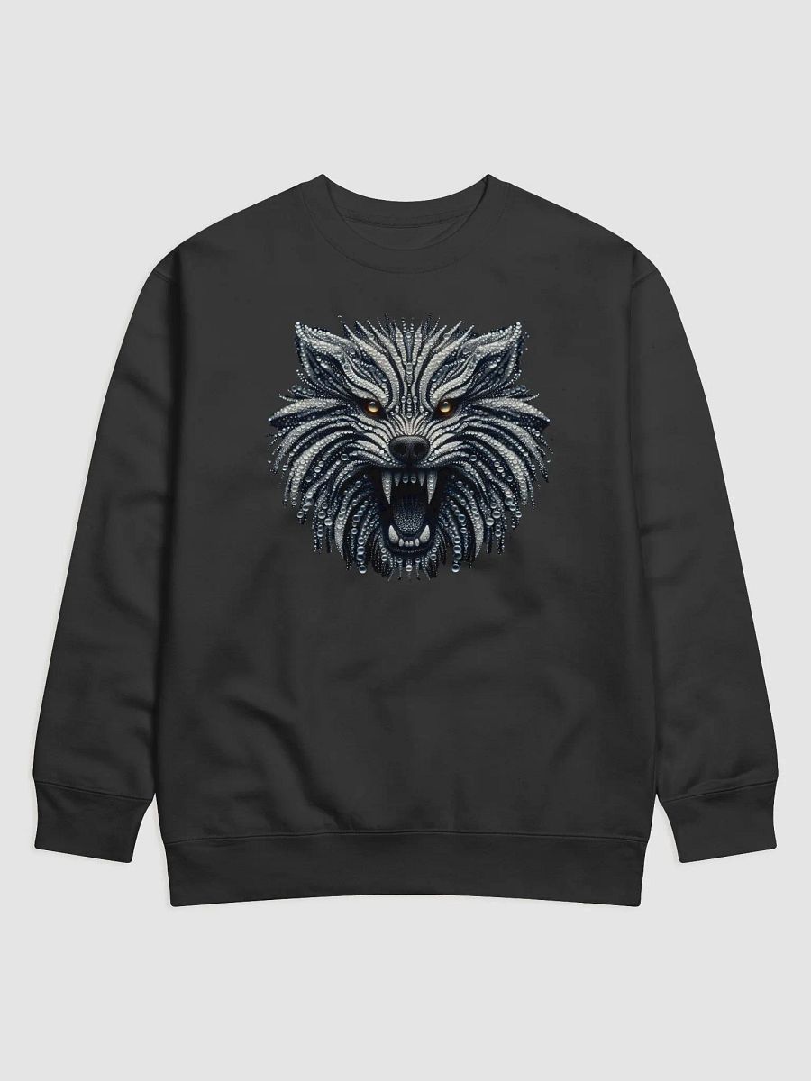 Golden Gaze Wolf Premium Sweatshirt product image (1)