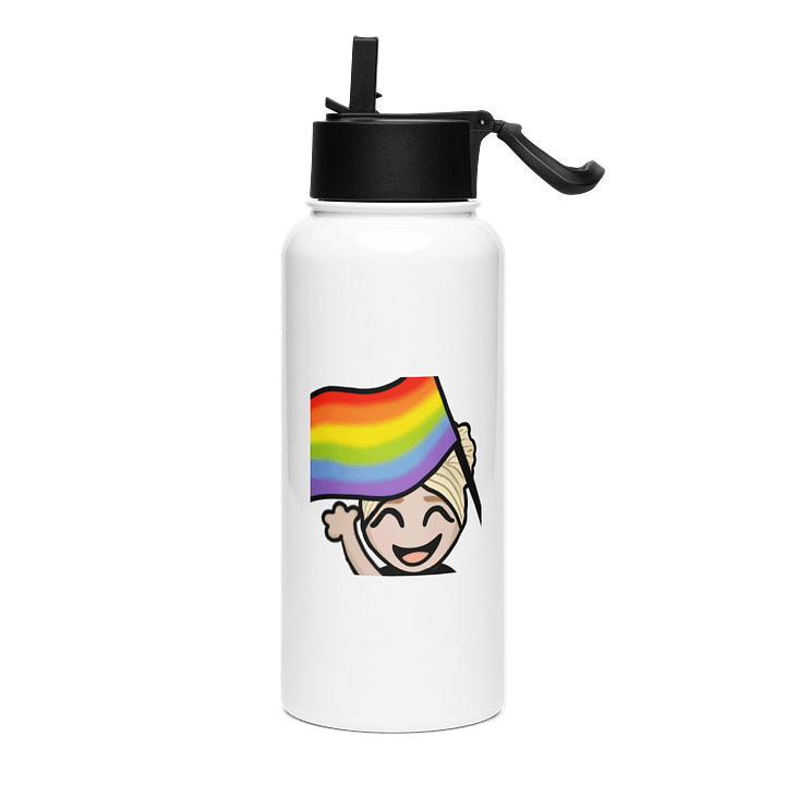 Pride Flag Stainless Steel Water Bottle product image (1)