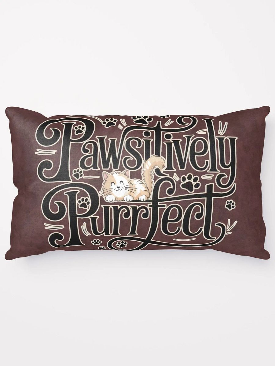 Pawsitively Purrfect Cat Pillow product image (1)