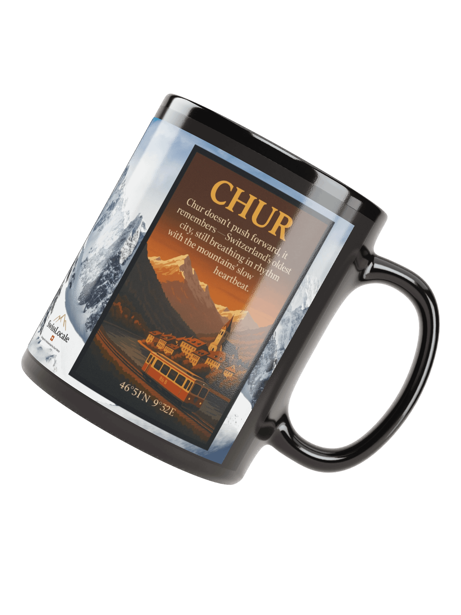 🇨🇭 Chur Mug — Where Time Walks with You product image (4)
