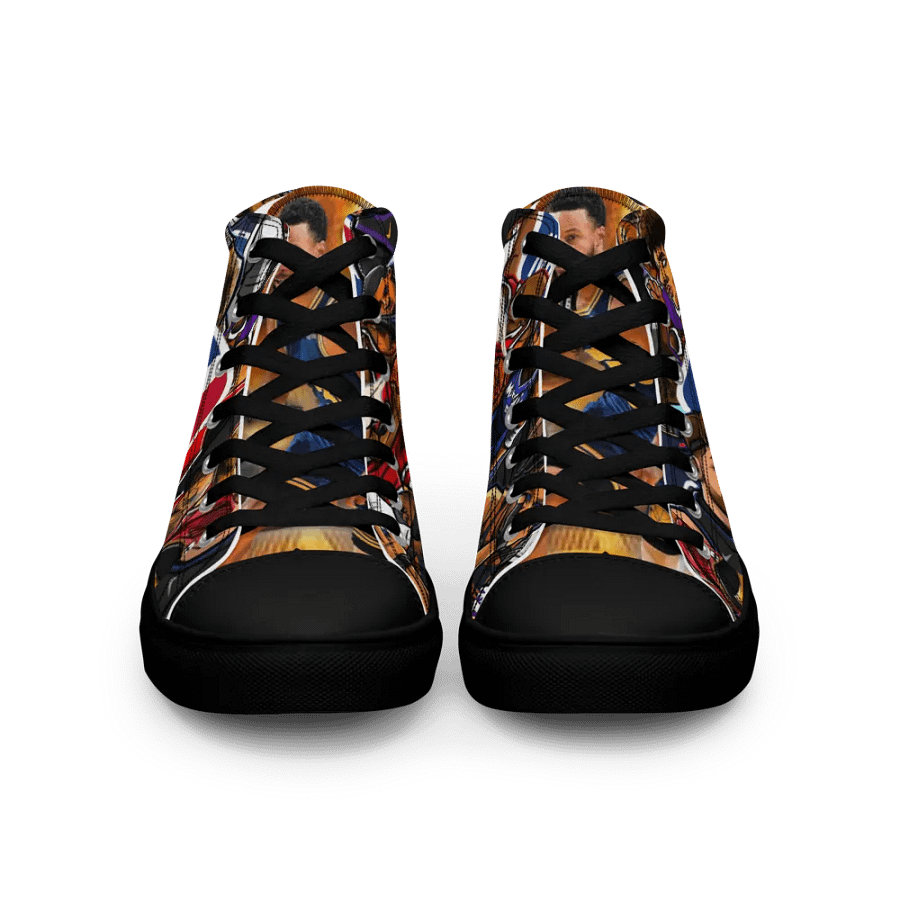 Balik Tanaw NBA Action Men's High Top Canvas Shoes product image (6)