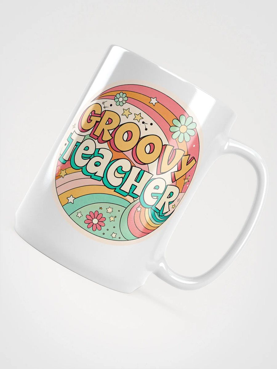 Groovy Teacher Retro Mug product image (4)