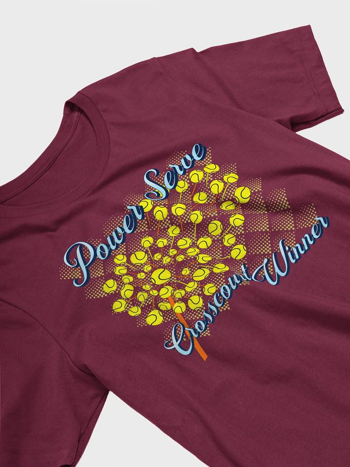 Dandelion Tennis Power Serve Crosscourt Winner T-Shirt product image (8)
