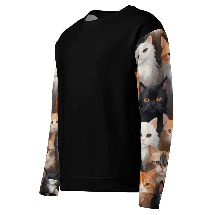 Purrfectly Adorable Cat Lovers Unisex Sweatshirt product image (5)