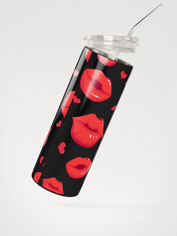 Pouty Lips Stainless Steel Tumbler product image (2)