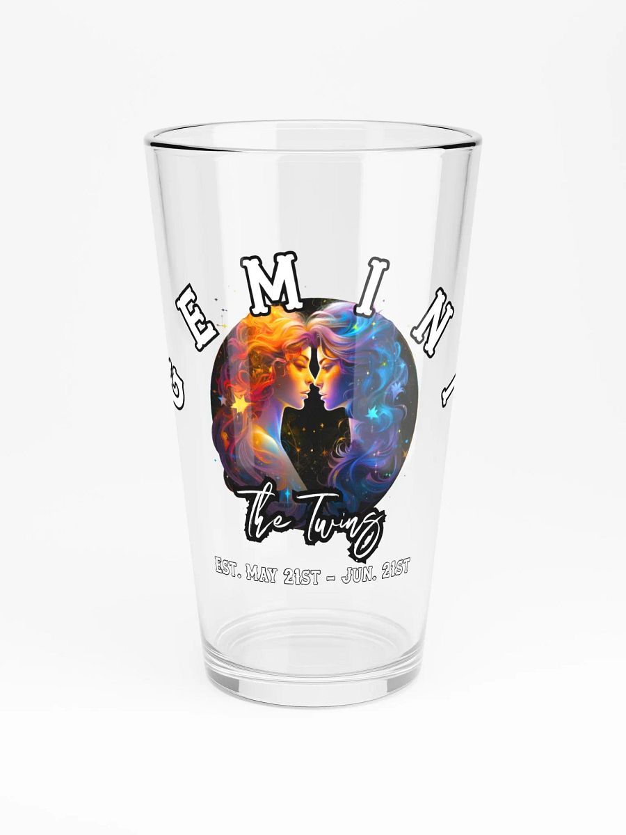 Gemini - Zodiac Shaker Pint Glass product image (3)