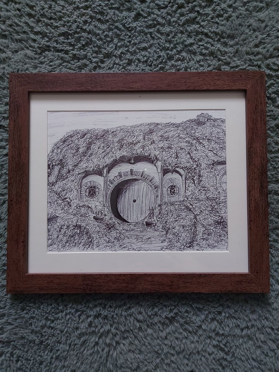 Fantasy House Original Sketch product image (1)