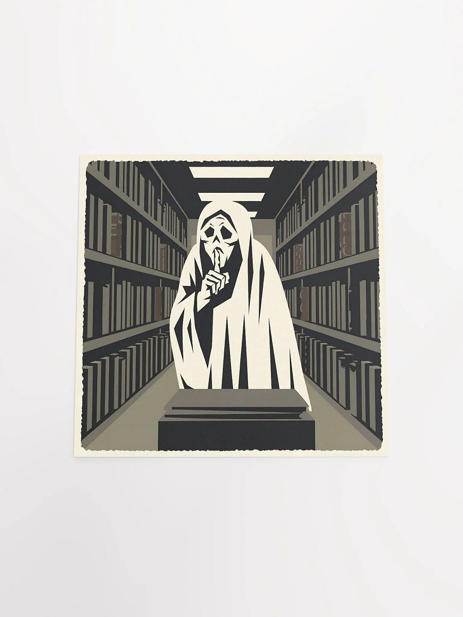 The Archivist of Silence: A Phantom’s Vigil in the Halls of Forgotten Knowledge product image (16)