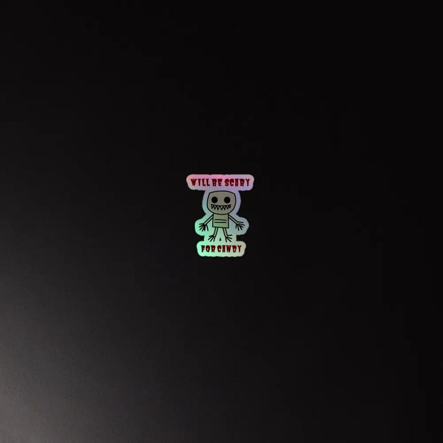 Will Be Scary For Candy Holographic Sticker Set product image (2)