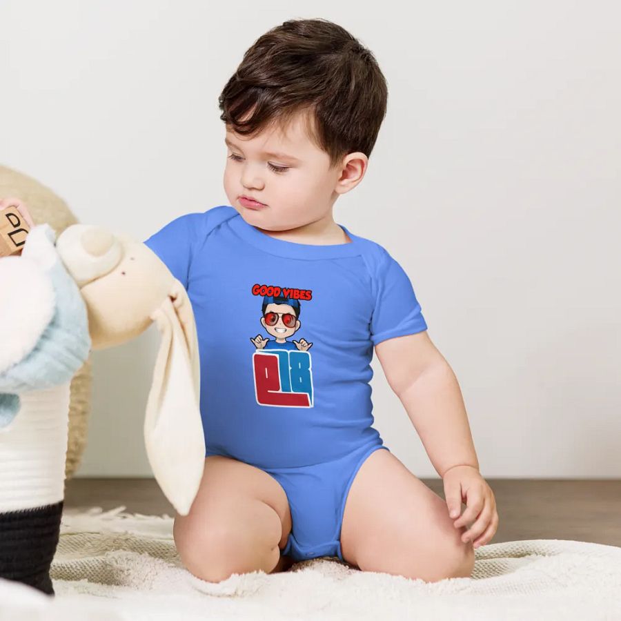 E18 Good Vibes Baby Onesie product image (6)