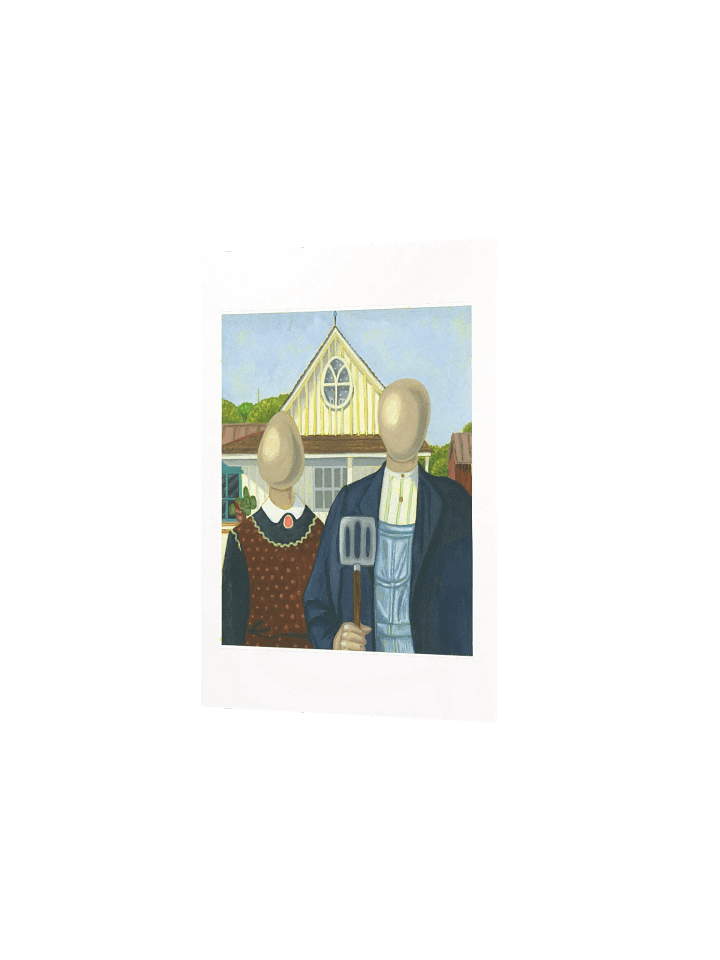 American Gothegg- Print product image (2)