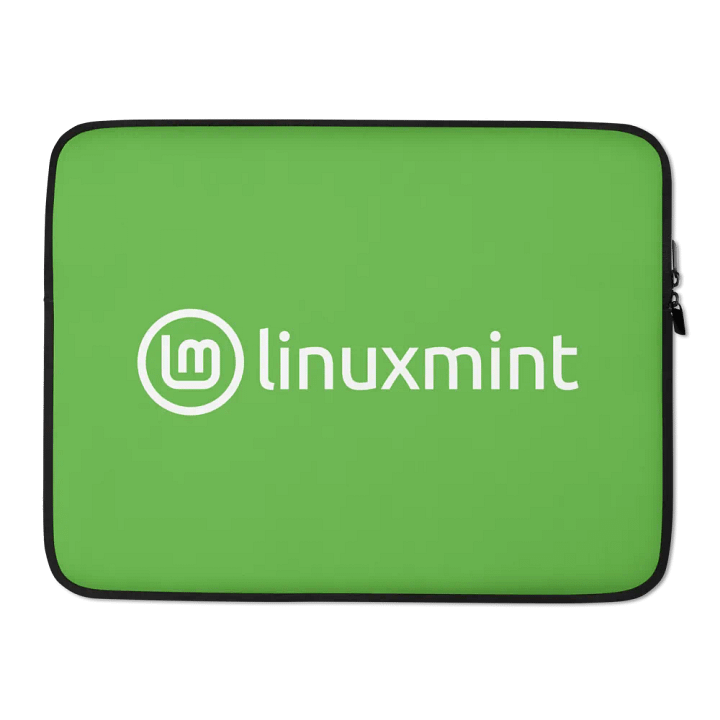 Laptop Sleeve with Linux Mint Logo product image (2)