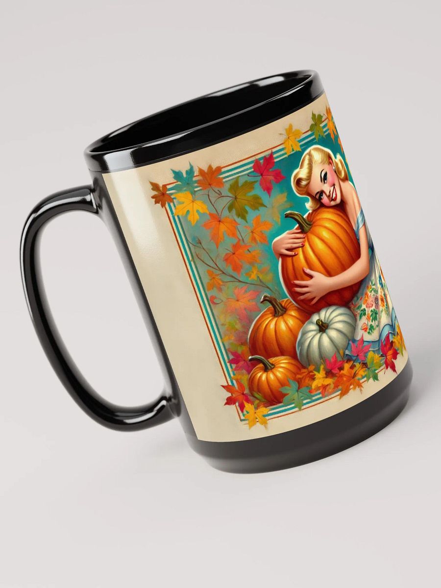 Fall in Love Pumpkin Harvest Coffee Cup - 15 oz Mug product image (4)