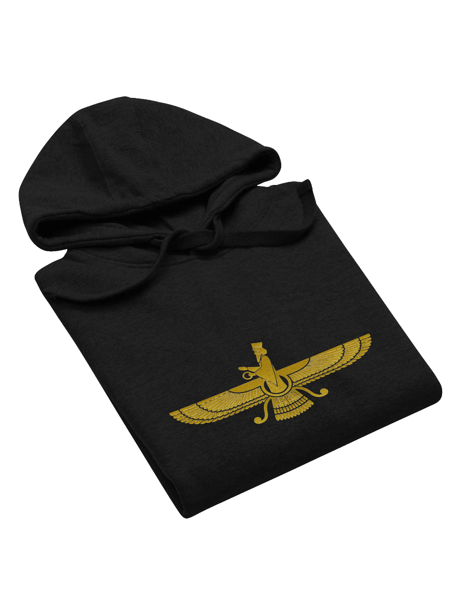 Winged Faravahar Unisex Hoodie product image (3)