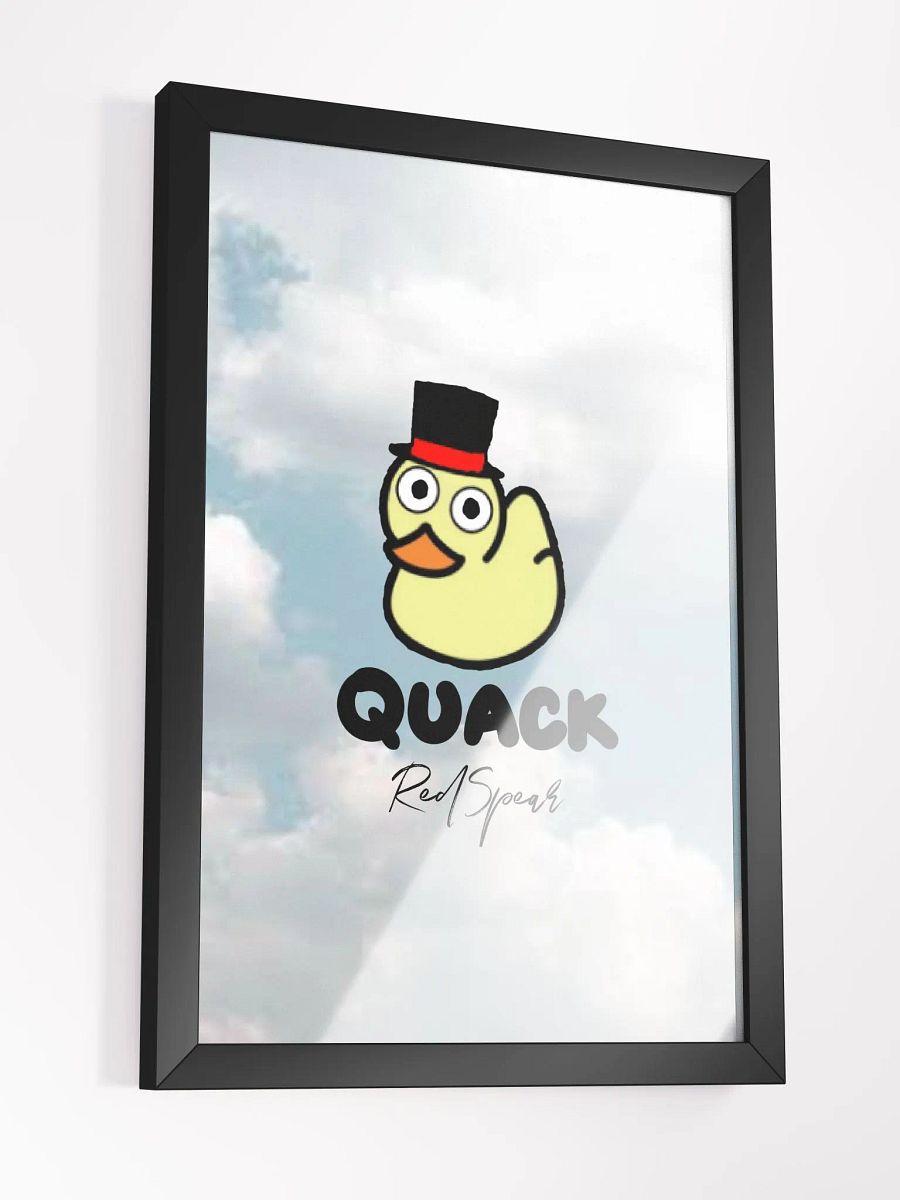 Quack Poster Framed product image (3)