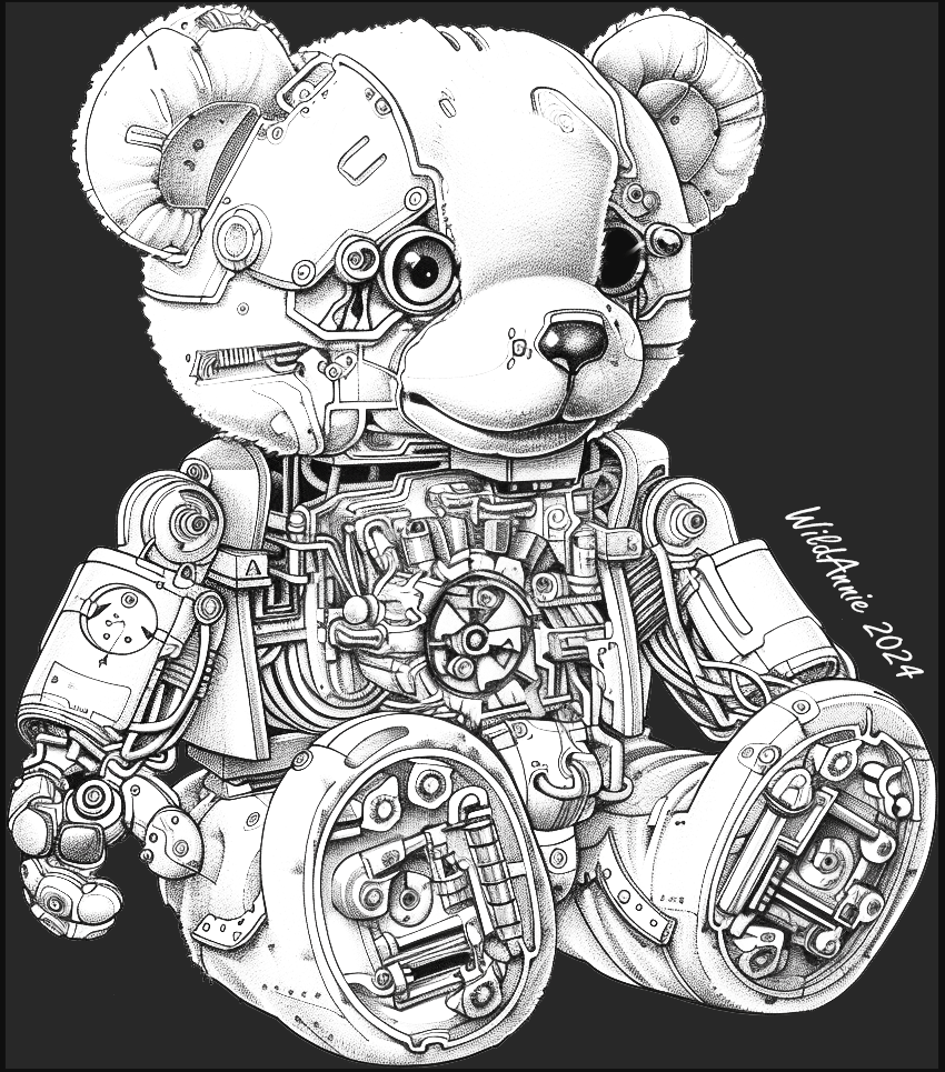 Mr.Tibbs Cutaway Technical Drawing product image (2)