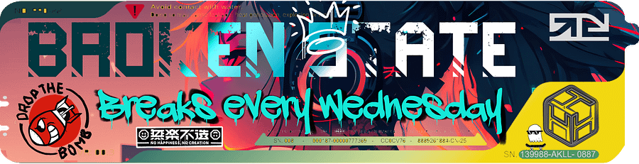 Broken State Sticker product image (1)