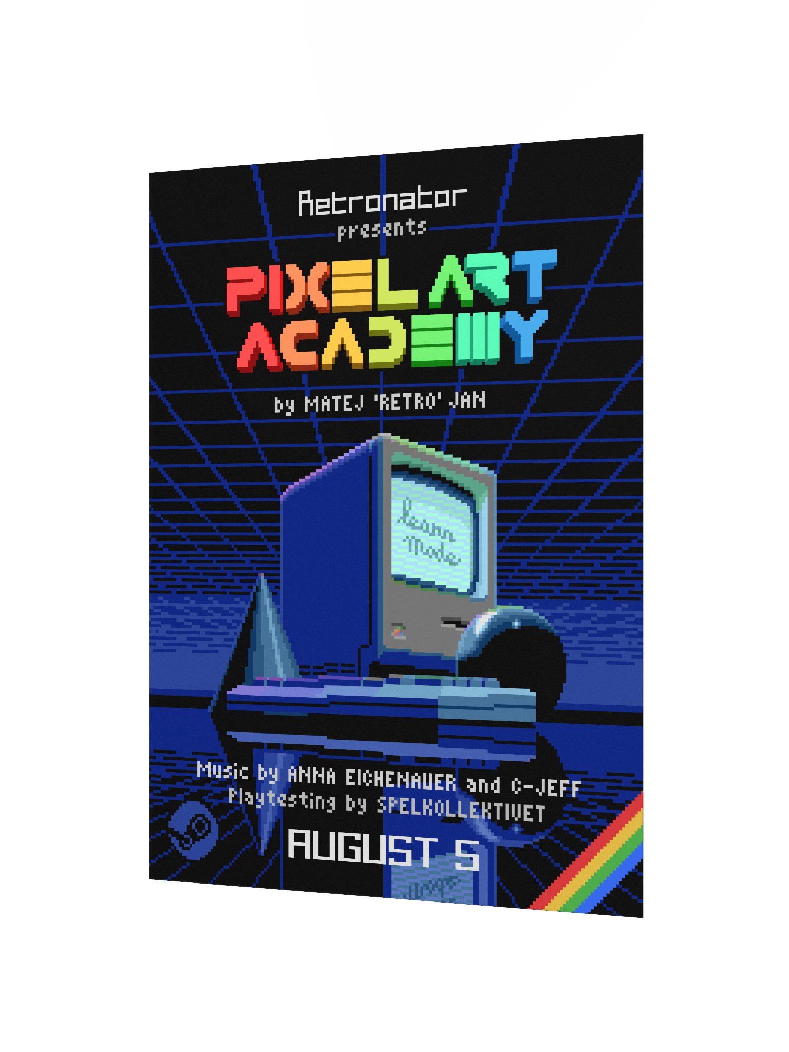 Pixel Art Academy: Learn Mode Launch Poster product image (4)
