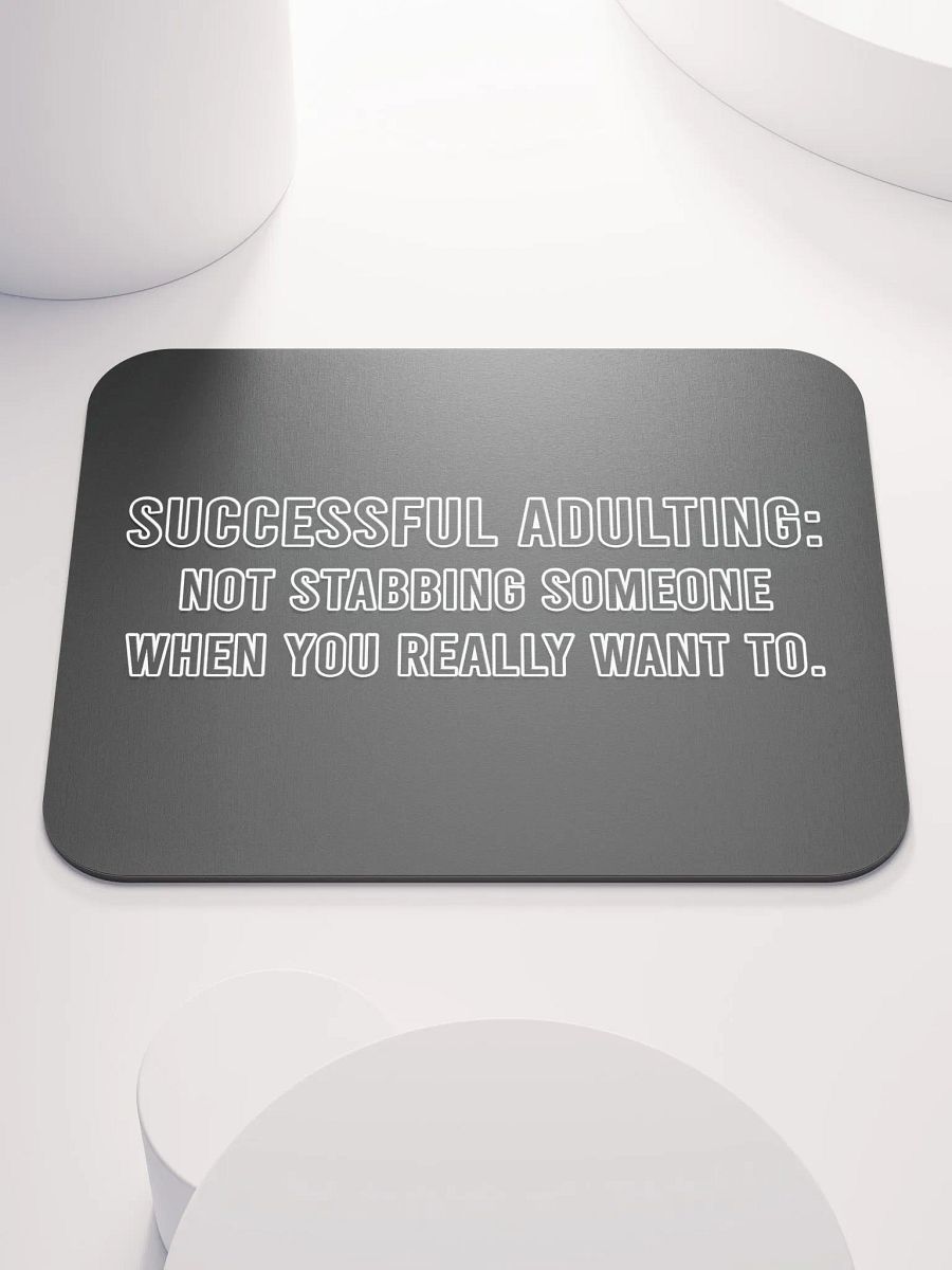 Successful Adulting Mouse Pad product image (1)