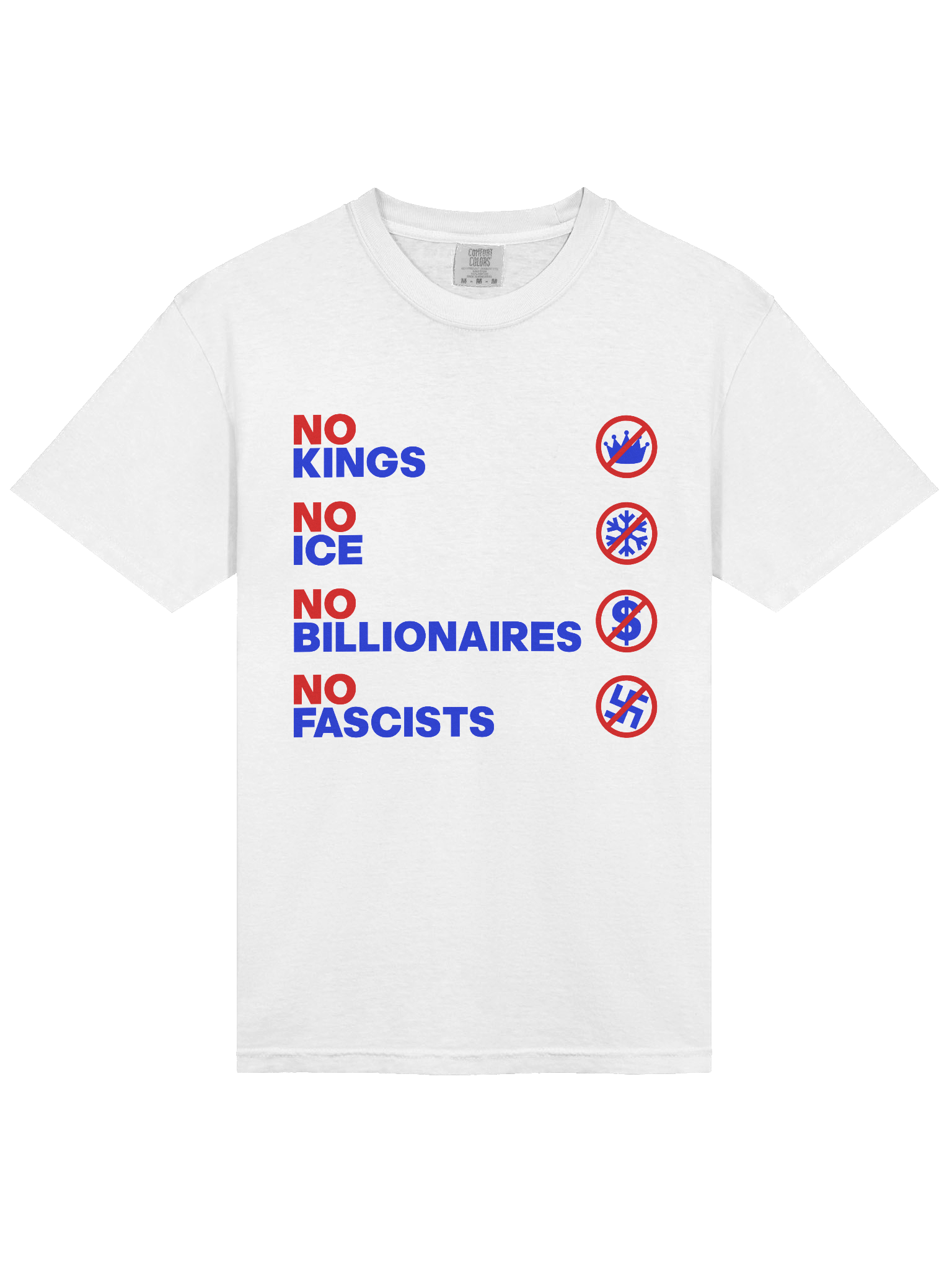 NO KINGS, NO ICE, NO BILLIONAIRES, NO FASCISTS product image (3)